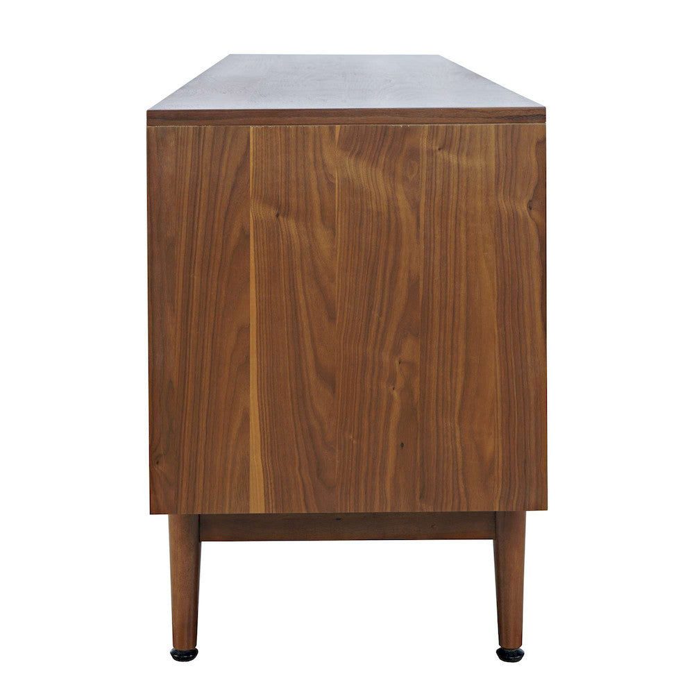 Jofran - Olson 67in Mid-Century Modern Scandinavian Console TV Stand Storage Cabinet in Walnut - 2478-67 view 8