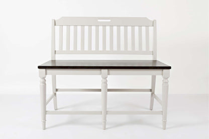 Jofran - Orchard Park Slatback Counter Height Bench - 1771-BS48KD view 1