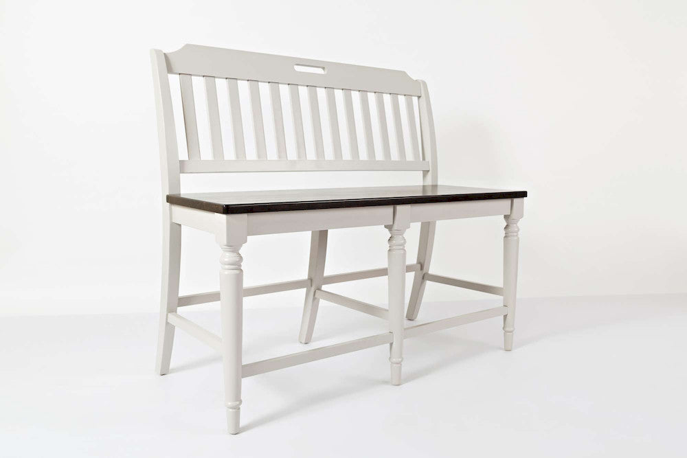 Jofran - Orchard Park Slatback Counter Height Bench - 1771-BS48KD view 2