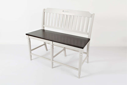 Jofran - Orchard Park Slatback Counter Height Bench - 1771-BS48KD view 3