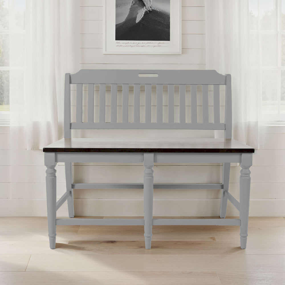 Jofran - Orchard Park Slatback Counter Height Bench - 1771-BS48KD view 5