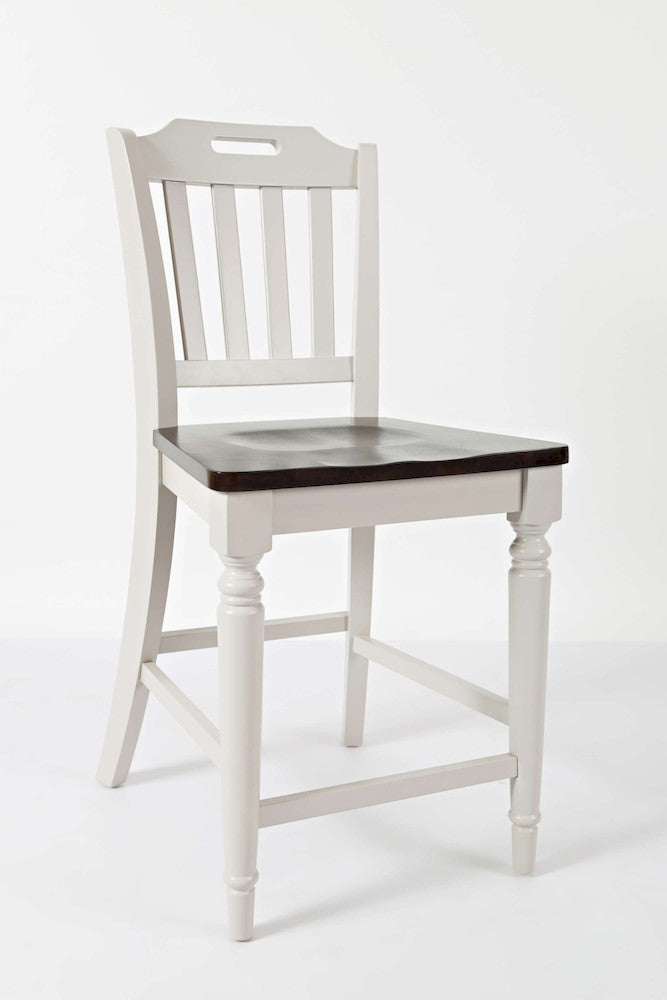 Jofran - Orchard Park Slatback Counter Height Stool (Set of 2) - 1771-BS420KD view 2