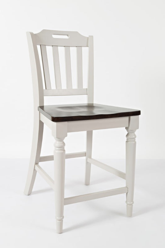 Jofran - Orchard Park Slatback Counter Height Stool (Set of 2) - 1771-BS420KD veiw 1