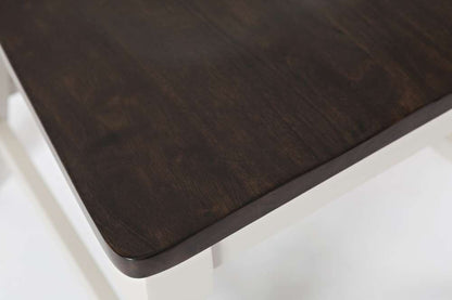 Jofran - Orchard Park Solid Rubberwood 60in Eight-Piece Farmhouse Counter Height Dining Set with Bench - 1771-60C-8 veiw 3