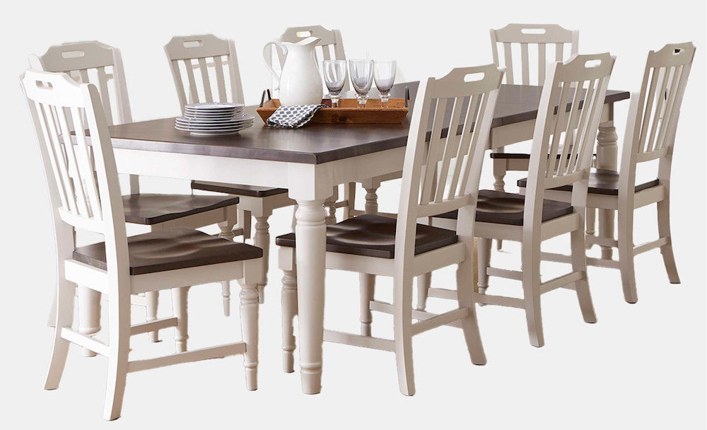 Jofran - Orchard Park Solid Rubberwood 96in Nine-Piece Farmhouse Dining Set - 1771-96D-9 view 1