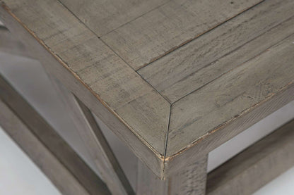 Jofran - Outer Banks Cocktail Table in Driftood - 1840-1 view 4