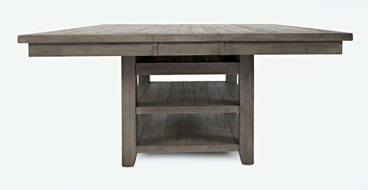Jofran - Outer Banks Hi/Lo Square Storage Dining Table in Driftood - 1841-60 view 1