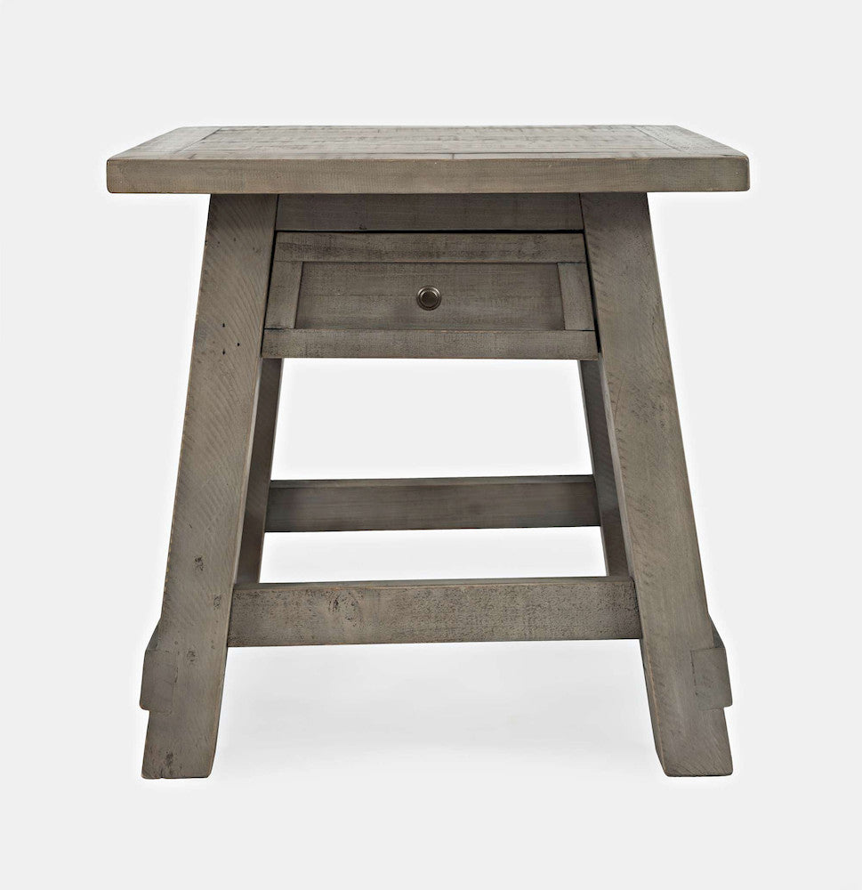 Jofran - Outer Banks Power End Table in Driftwood - 1840-3 view 1