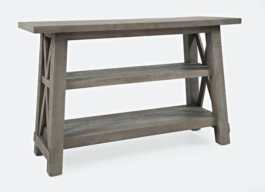 Jofran - Outer Banks Sofa Table in Driftood - 1840-4 veiw 2