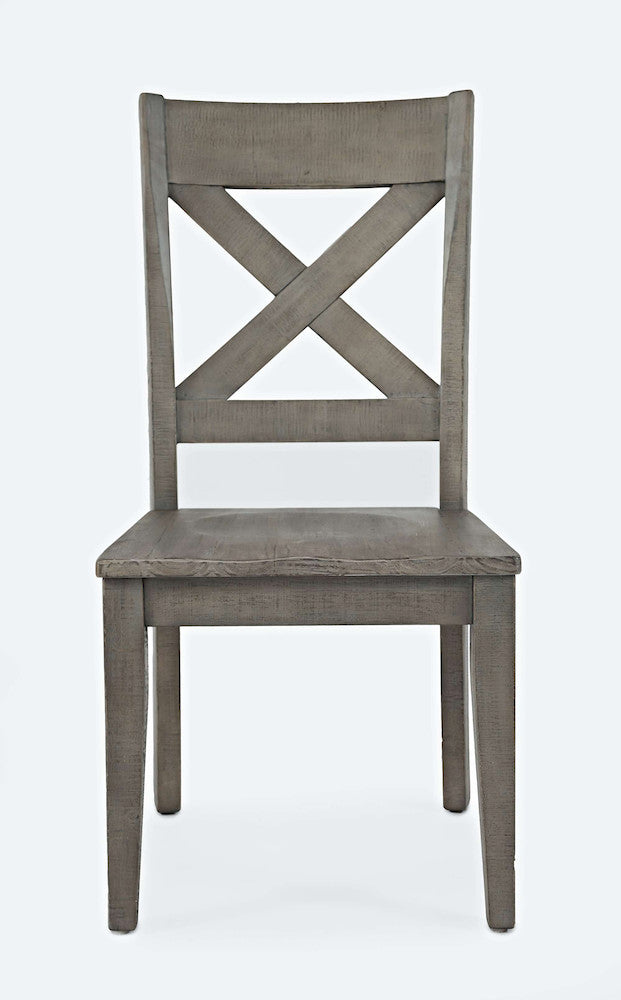 Jofran - Outer Banks X inBack Chair in Driftood (Set of 2) - 1841-395KD view 1
