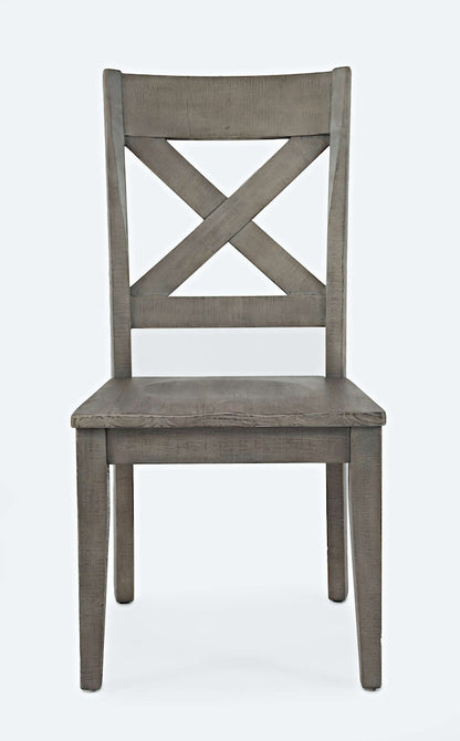 Jofran - Outer Banks X inBack Chair in Driftood (Set of 2) - 1841-395KD view 1
