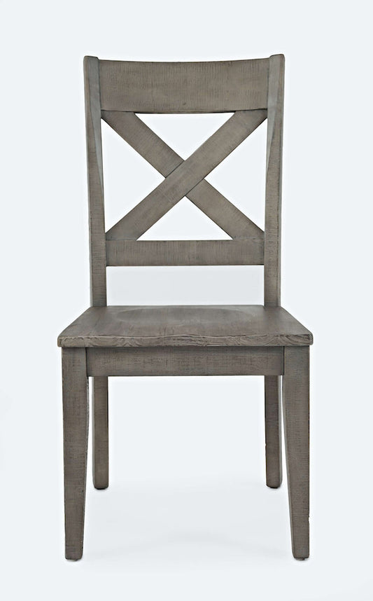 Jofran - Outer Banks X inBack Chair in Driftood (Set of 2) - 1841-395KD view 1
