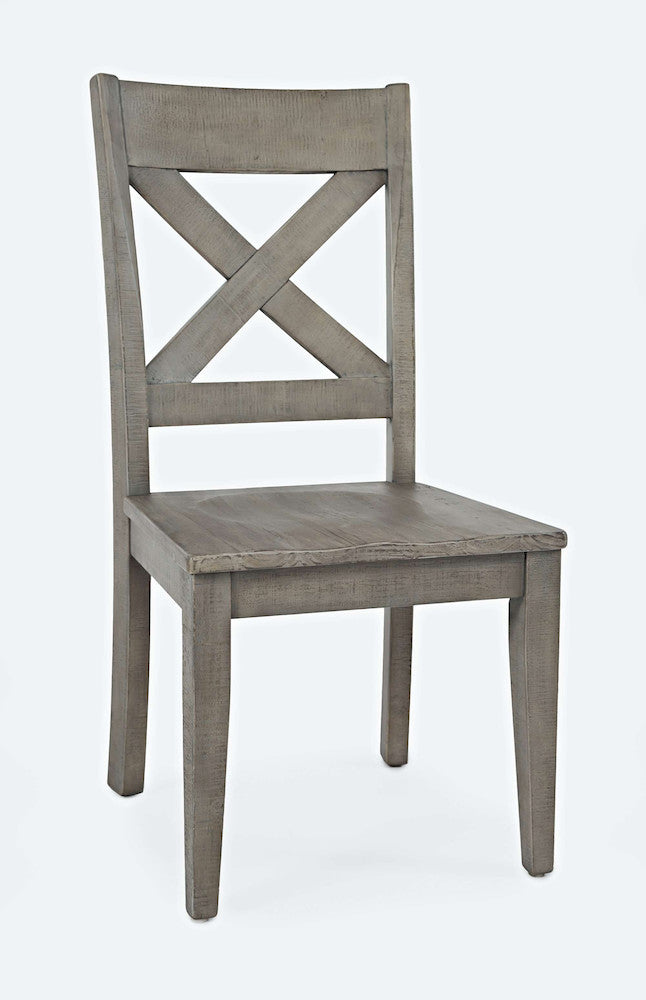 Jofran - Outer Banks X inBack Chair in Driftood (Set of 2) - 1841-395KD view 2