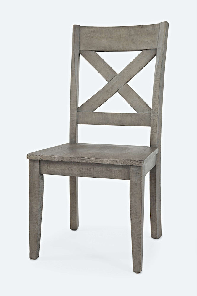 Jofran - Outer Banks X inBack Chair in Driftood (Set of 2) - 1841-395KD view 3
