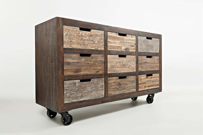 Jofran - Painted Canyon 9 Draer Accent Chest - 1600-60 view 2