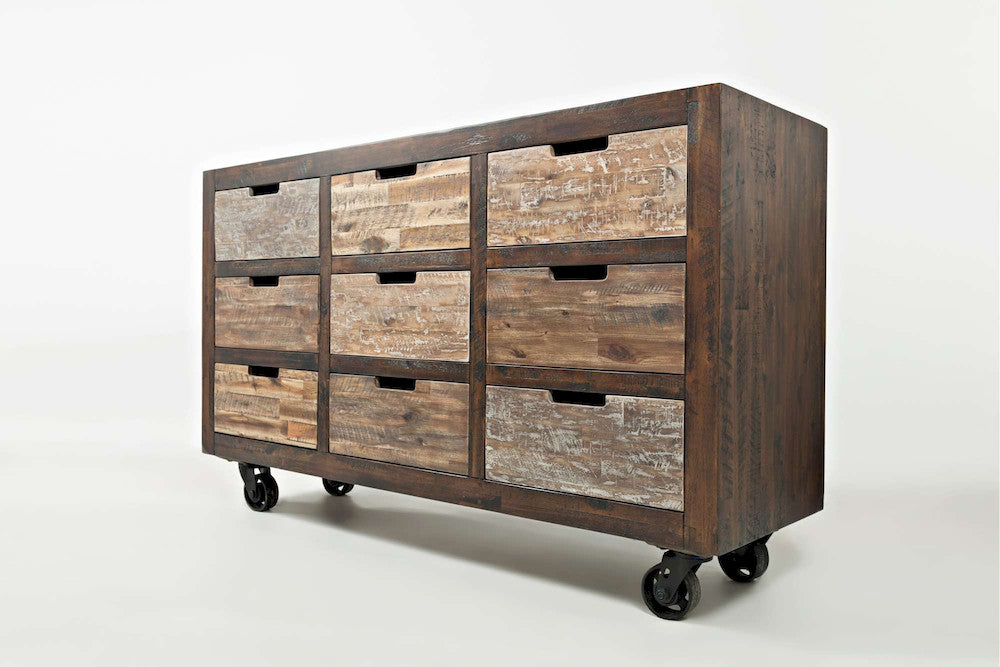 Jofran - Painted Canyon 9 Draer Accent Chest - 1600-60 view 3