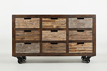 Jofran - Painted Canyon 9 Draer Accent Chest - 1600-60 veiw 1
