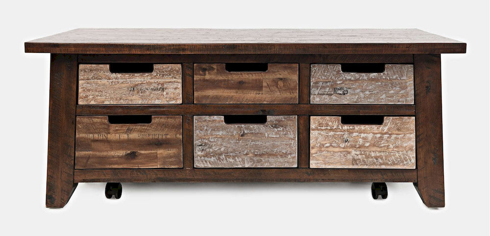Jofran - Painted Canyon Box Cocktail Table - 1600-5 view 1