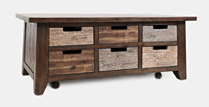 Jofran - Painted Canyon Box Cocktail Table - 1600-5 view 2