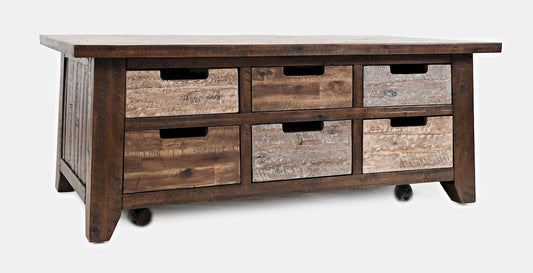 Jofran - Painted Canyon Box Cocktail Table - 1600-5 view 2