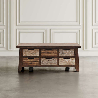 Jofran - Painted Canyon Box Cocktail Table - 1600-5 view 5
