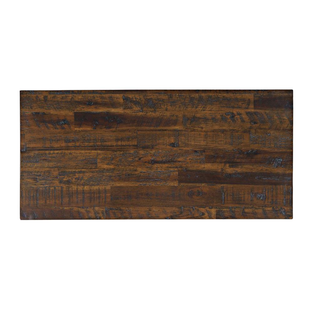 Jofran - Painted Canyon Rustic 32in Electric Fireplace Console TV Stand in Brown - 1600-FP32 veiw 6