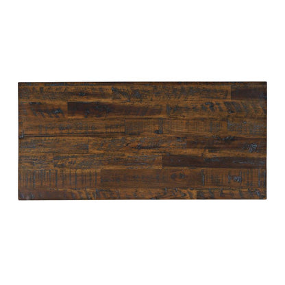 Jofran - Painted Canyon Rustic 32in Electric Fireplace Console TV Stand in Brown - 1600-FP32 veiw 6