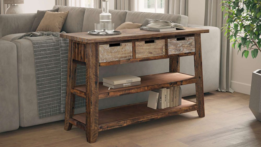 Jofran - Painted Canyon Sofa Table - 1600-4 view 11