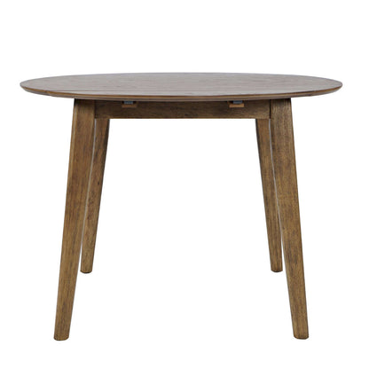 Jofran - Percy 42in Contemporary Round Drop-Leaf Dining Table in Chestnut - 2421-PERCYCHS view 1