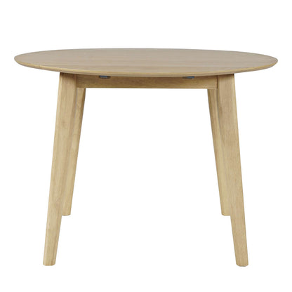 Jofran - Percy 42in Contemporary Round Drop-Leaf Dining Table in Natural - 2421-PERCYNAT view 1