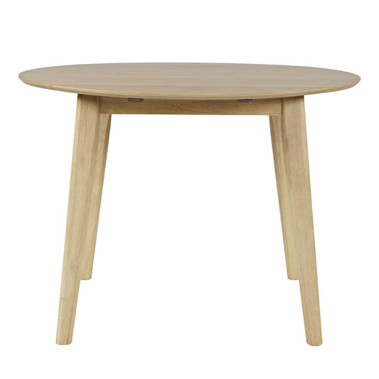 Jofran - Percy 42in Contemporary Round Drop-Leaf Dining Table in Natural - 2421-PERCYNAT view 1