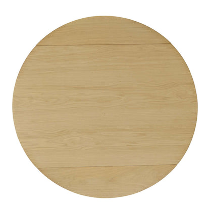 Jofran - Percy 42in Contemporary Round Drop-Leaf Dining Table in Natural - 2421-PERCYNAT view 8
