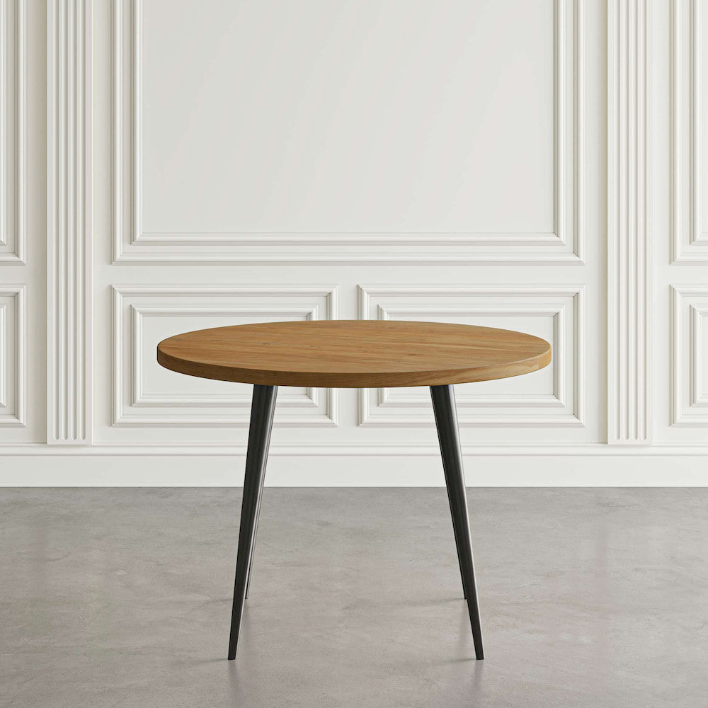 Jofran - Prelude 42in Round Modern Solid Acacia Wood Dining Table in Suede - 2201-42SD view 1