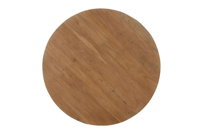 Jofran - Prelude 42in Round Modern Solid Acacia Wood Dining Table in Suede - 2201-42SD view 5