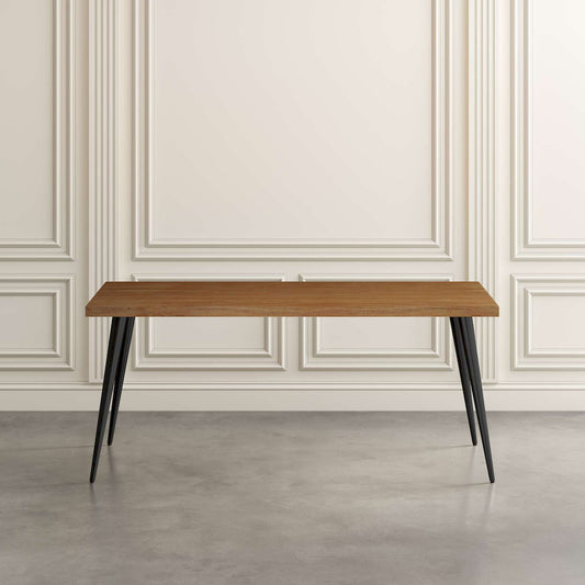 Jofran - Prelude 70in Mid-Century Modern Solid Acacia Wood Dining Table in Suede - 2201-70SD view 1