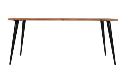 Jofran - Prelude 70in Mid-Century Modern Solid Acacia Wood Dining Table in Suede - 2201-70SD view 4