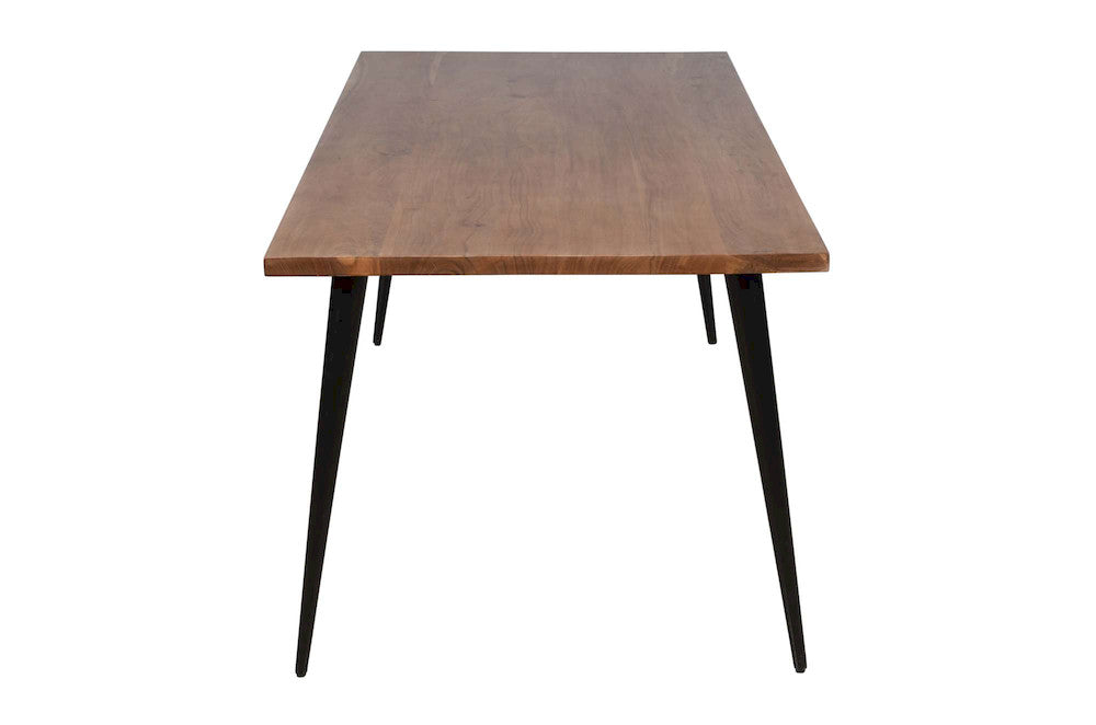 Jofran - Prelude 70in Mid-Century Modern Solid Acacia Wood Dining Table in Suede - 2201-70SD view 6