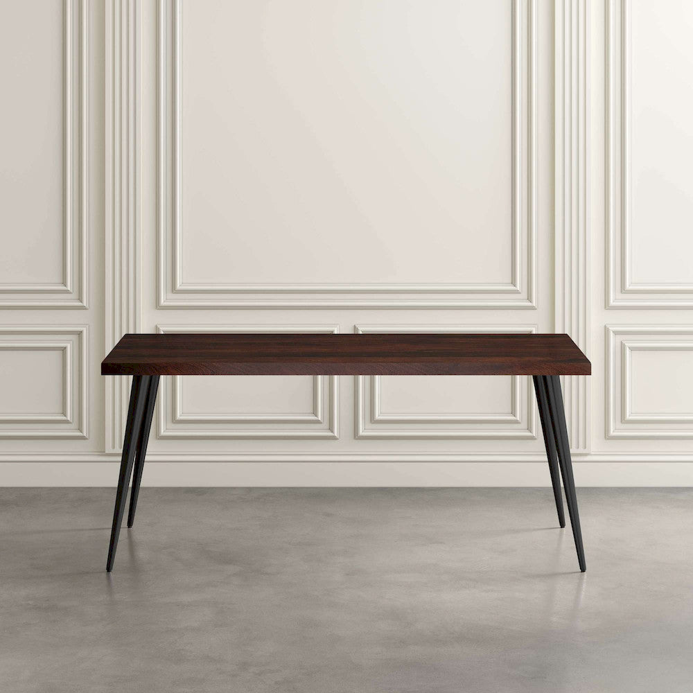 Jofran - Prelude 70in Mid-Century Modern Solid Acacia Wood Dining Table in Walnut - 2201-70WT view 1