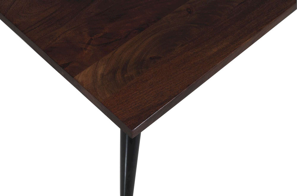 Jofran - Prelude 70in Mid-Century Modern Solid Acacia Wood Dining Table in Walnut - 2201-70WT view 4