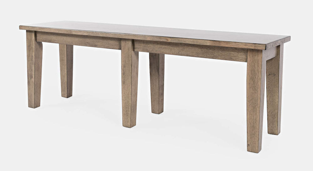 Jofran - Prescott Park 52 Solid Wood Dining Bench - Taupe - 1936-52KD view 3