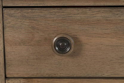 Jofran - Prescott Park Four Drawer Server - Weathered Oak - 1936-49 view 7