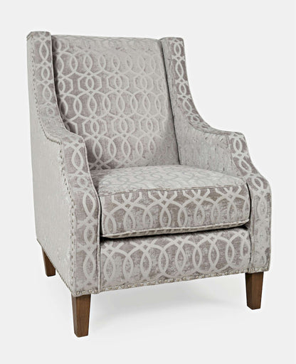 Jofran - Quinn Accent Chair in Dove Grey - QUINN-CH-DOVE view 2