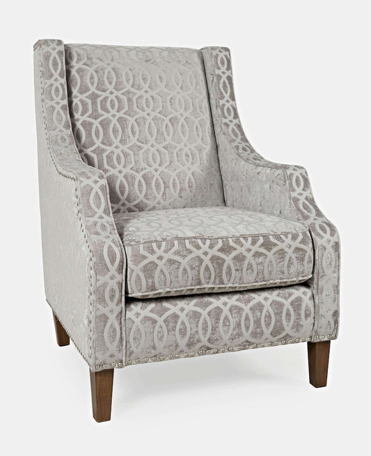 Jofran - Quinn Accent Chair in Dove Grey - QUINN-CH-DOVE view 2