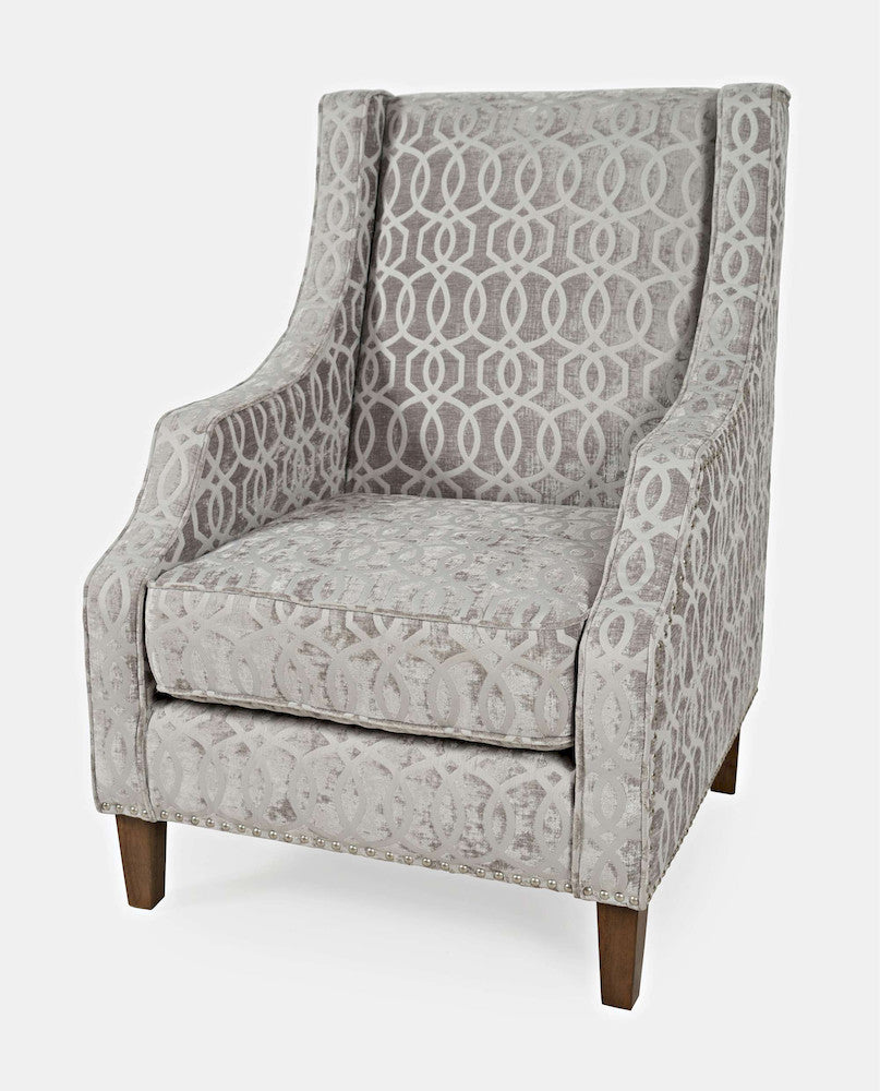 Jofran - Quinn Accent Chair in Dove Grey - QUINN-CH-DOVE view 3