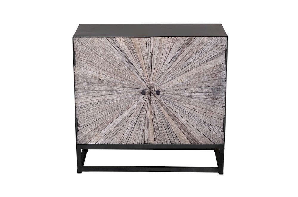 Jofran - Reclaimed Wood Astral Plains 2 Door Accent Cabinet - Grey Wash - 1929-32 view 1