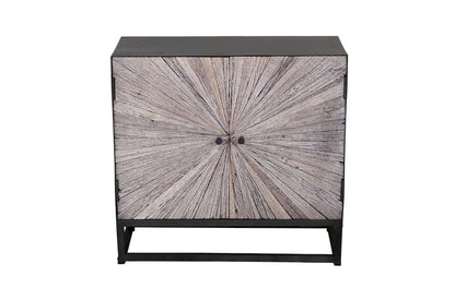 Jofran - Reclaimed Wood Astral Plains 2 Door Accent Cabinet - Grey Wash - 1929-32 view 1
