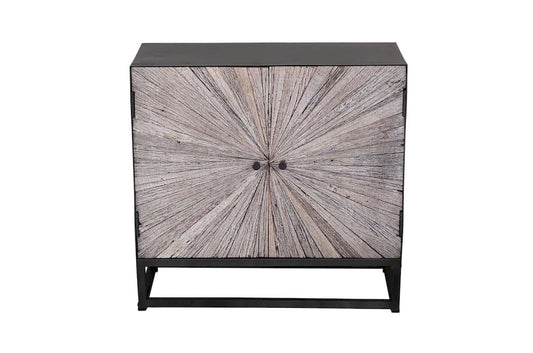 Jofran - Reclaimed Wood Astral Plains 2 Door Accent Cabinet - Grey Wash - 1929-32 view 1