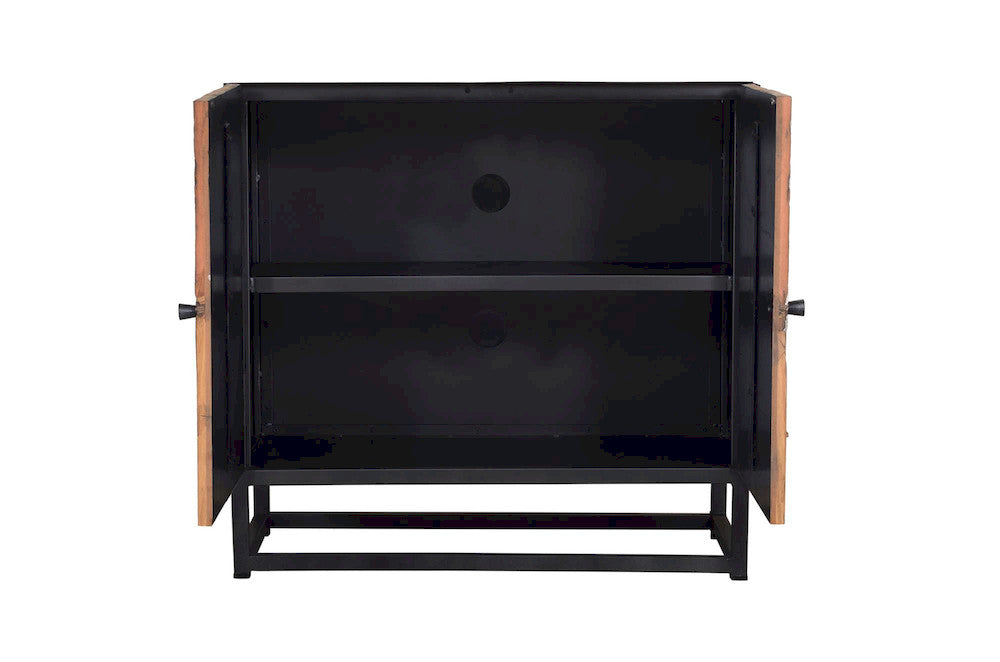 Jofran - Reclaimed Wood Astral Plains 2 Door Accent Cabinet - Grey Wash - 1929-32 view 5