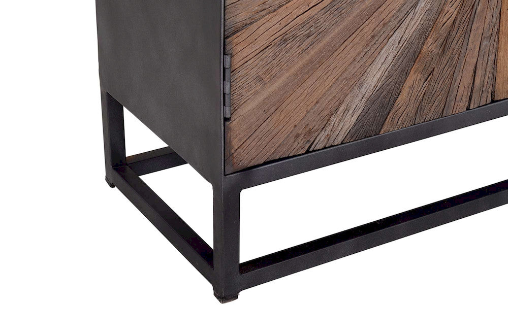 Jofran - Reclaimed Wood Astral Plains 2 Door Accent Cabinet - Natural - 1928-32 view 3