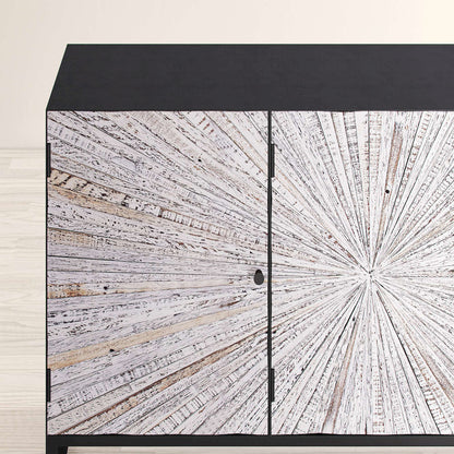 Jofran - Reclaimed Wood Astral Plains 3 Door Accent Cabinet - Grey Wash - 1929-59 view 9